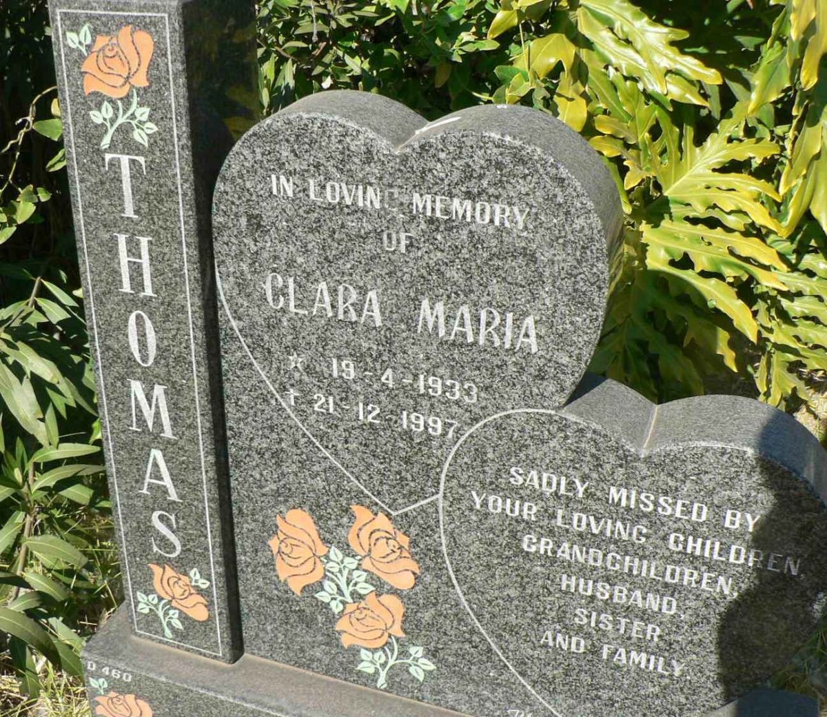 THOMAS Clara Maria 1933-1997