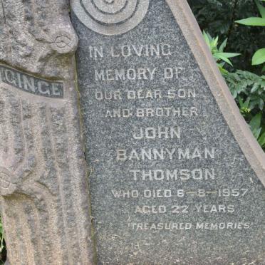 THOMSON John Bannyman -1957