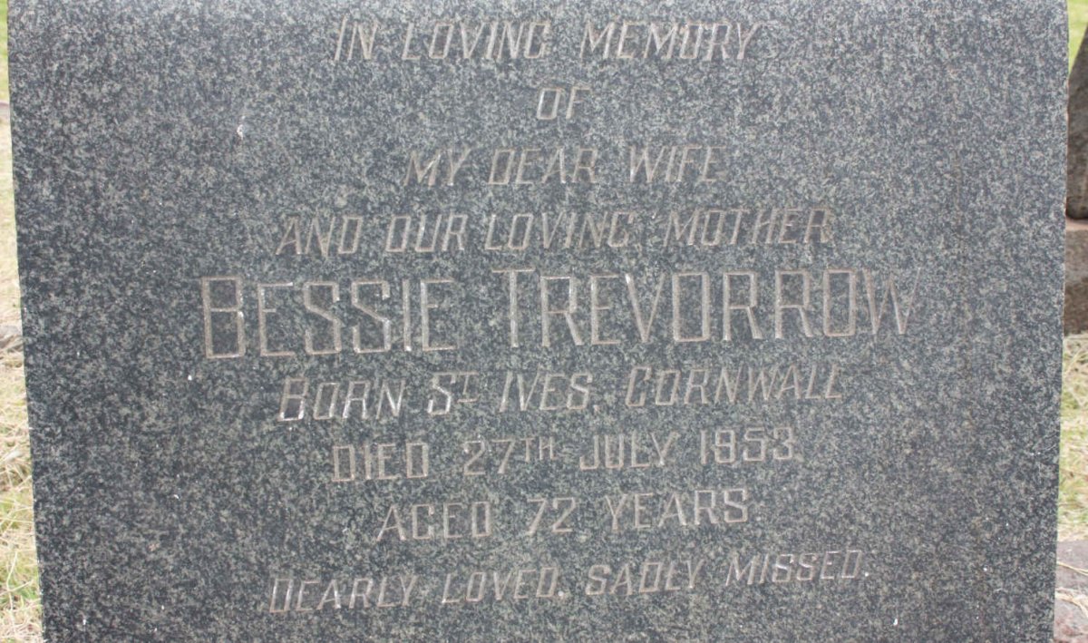 TREVORROW Bessie -1953