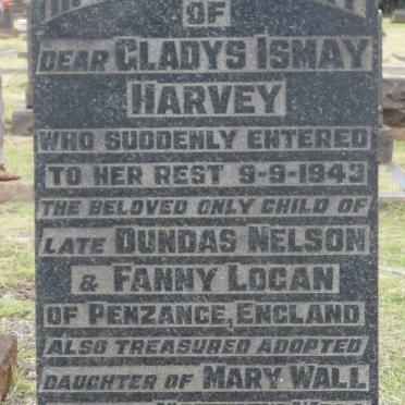WALL Mary -1948 :: HARVEY Gladys Ismay -1943