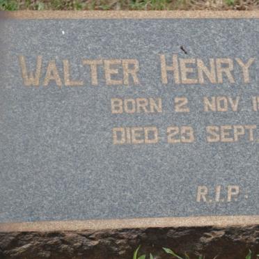 WATSON Walter Henry 1868-1921
