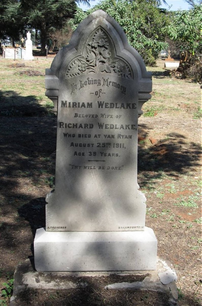 WEDLAKE Miriam -1911