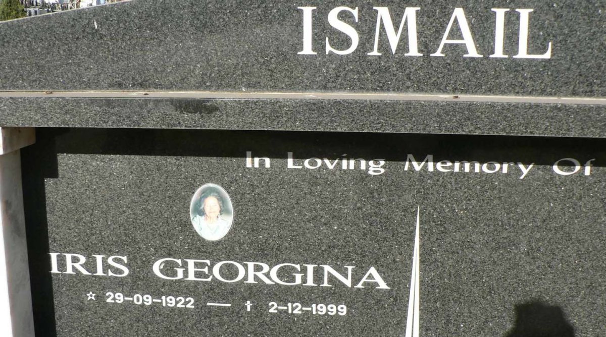 ISMAIL Iris Georgina 1922-1999