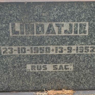 ? Lindatjie 1950-1952