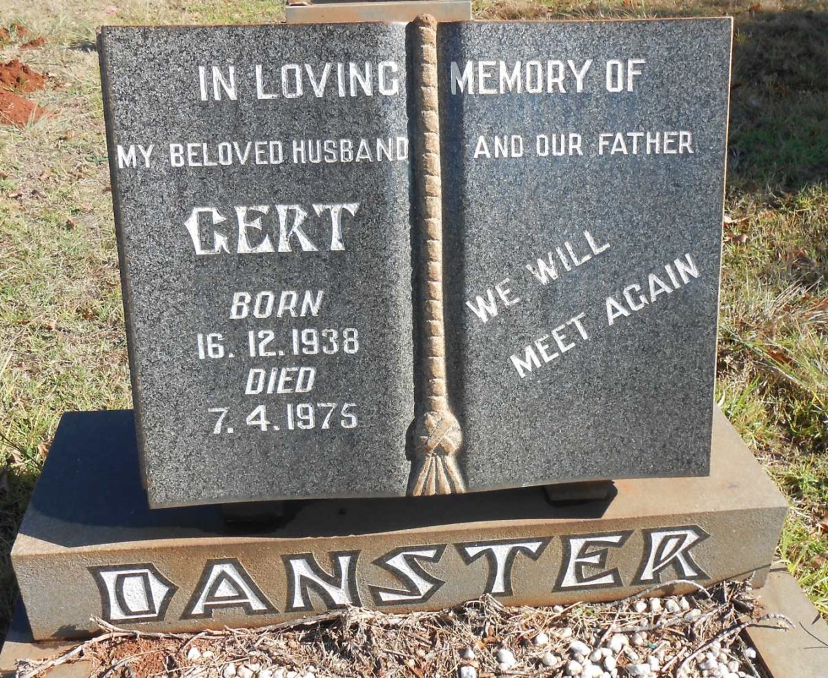 DANSTER Gert 1938-1975
