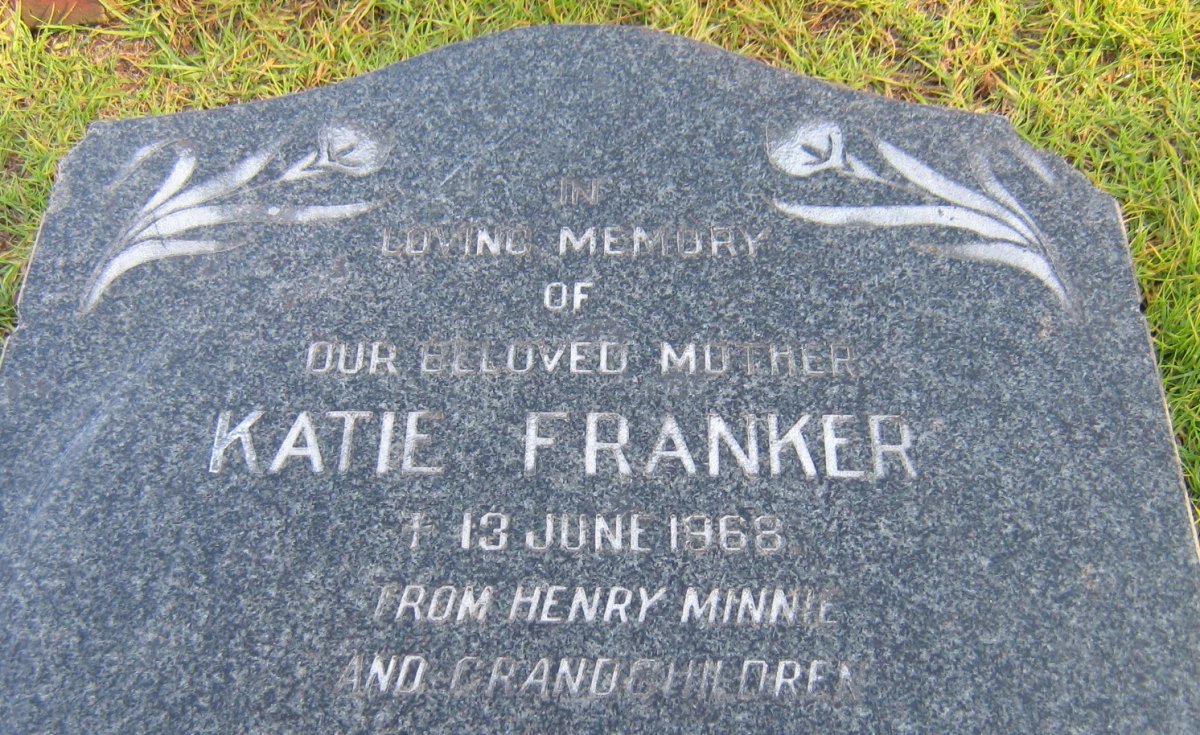 FRANKER Katie -1968