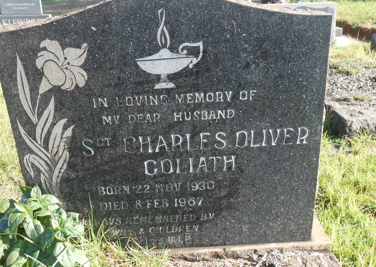 GOLIATH Charles Oliver 1930-1967