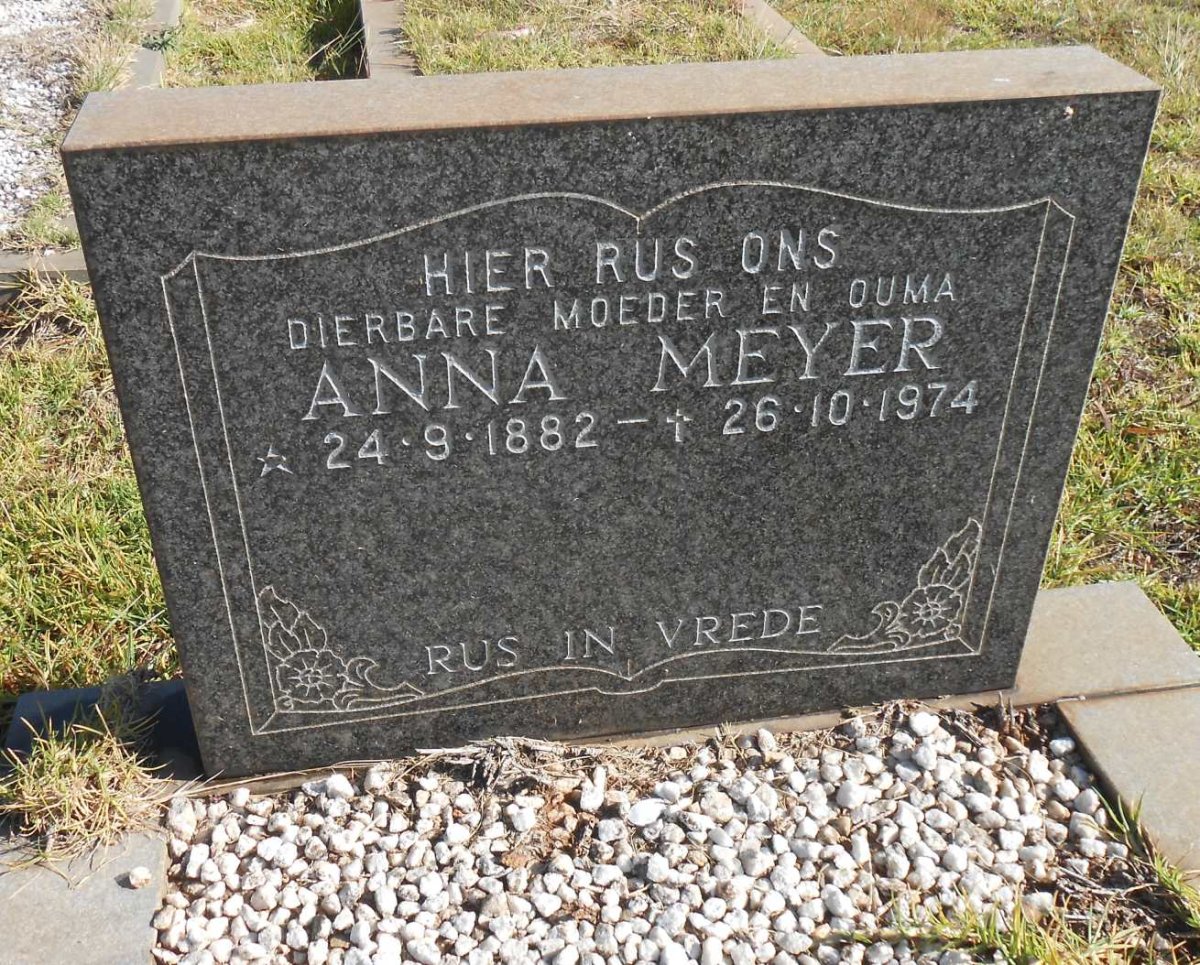 MEYER Anna 1882-1974
