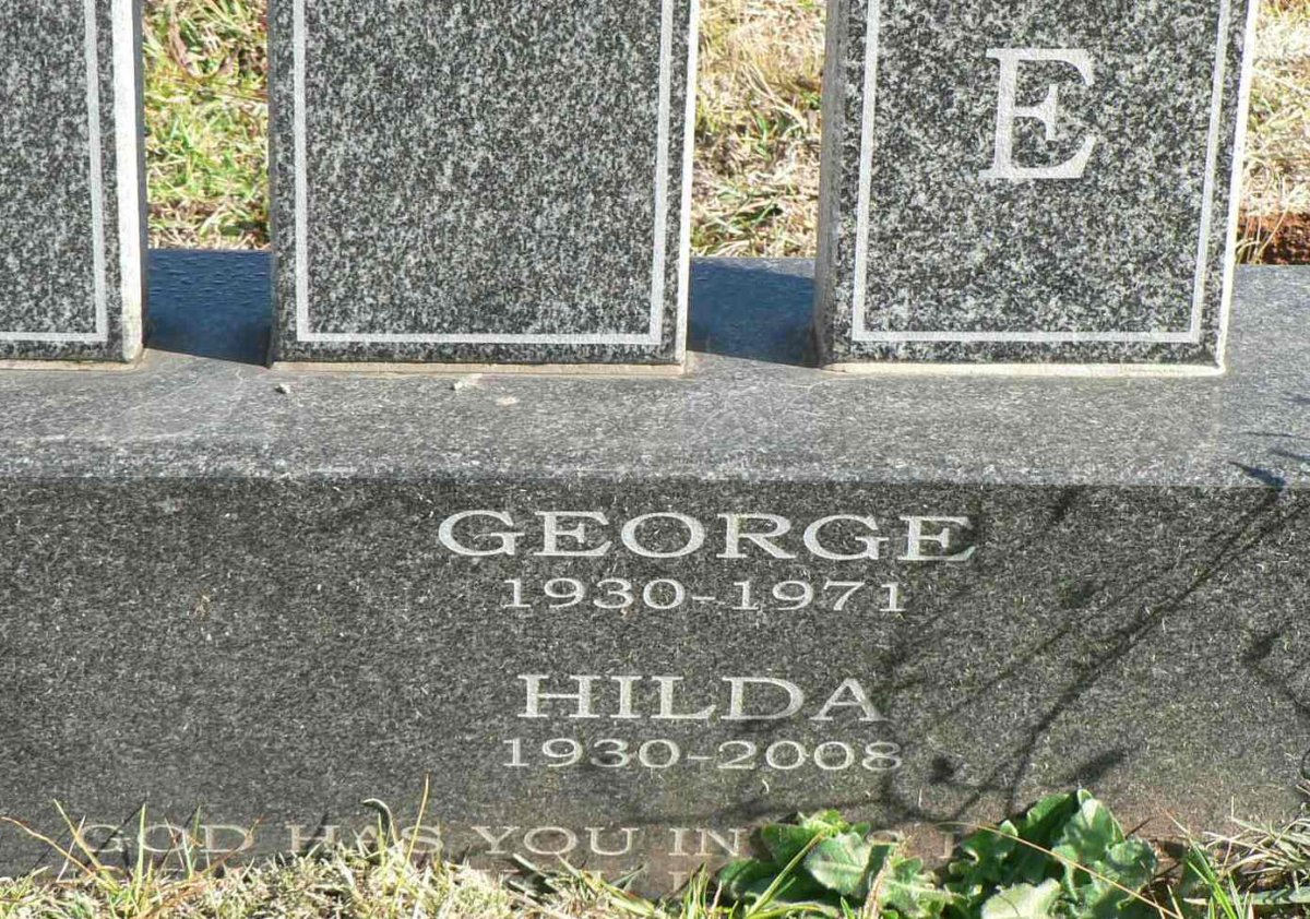 MALGAS George 1930-1971 &amp; Hilda 1930-2008