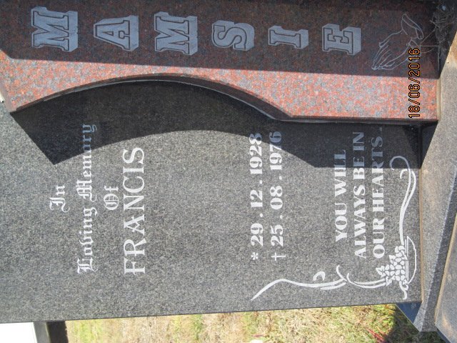 SMITH Francis 1928-1976