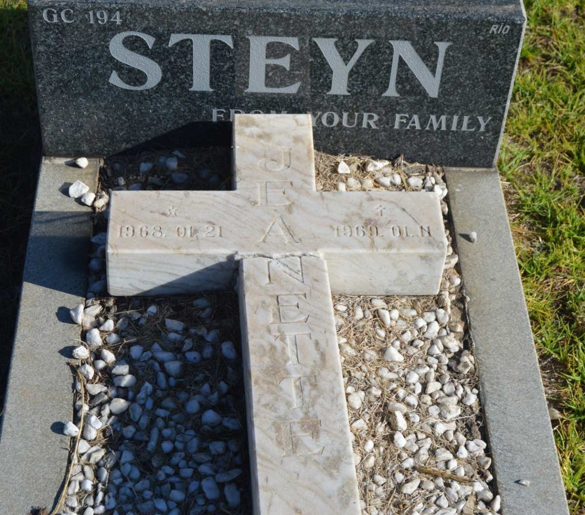 STEYN Jeanette 1968-1969