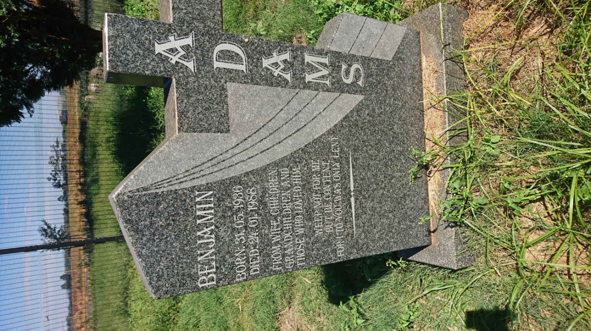 ADAMS Benjamin 1936-1988