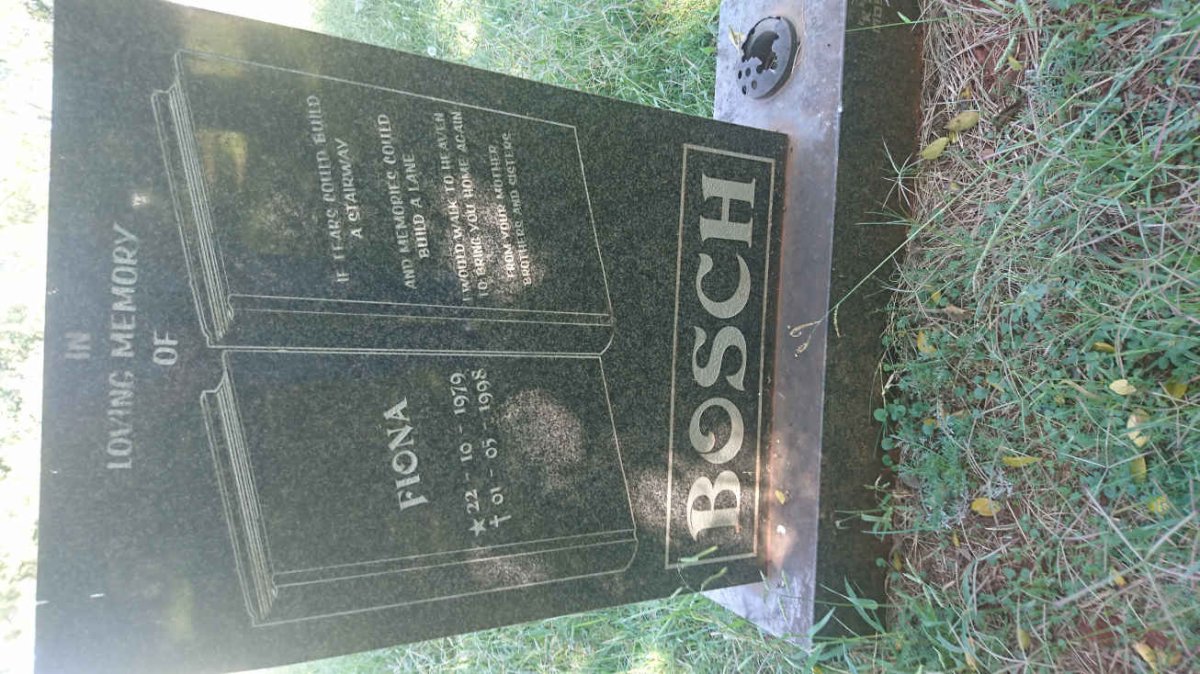 BOSCH Fiona 1979-1998