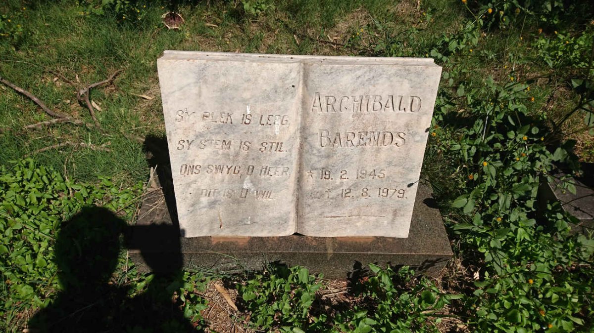 BARENDS Archibald 1945-1979