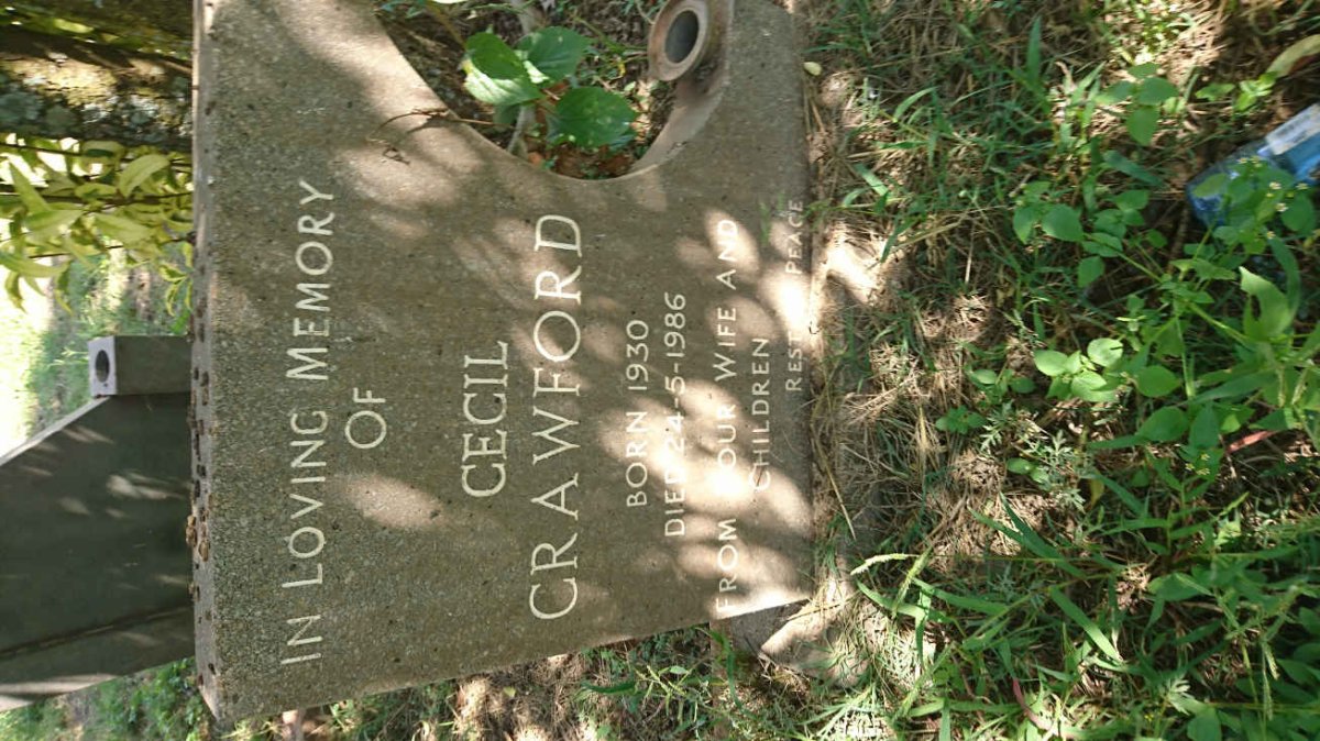 CRAWFORD Cecil 1930-1986