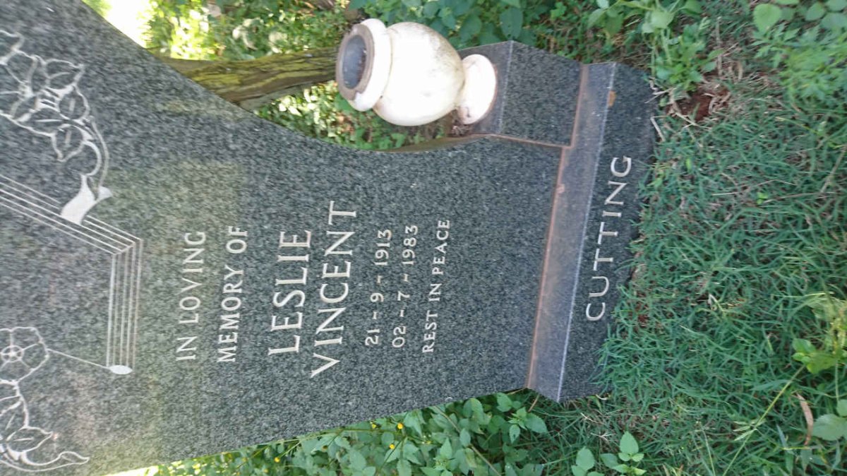 CUTTING Leslie Vincent 1913-1983