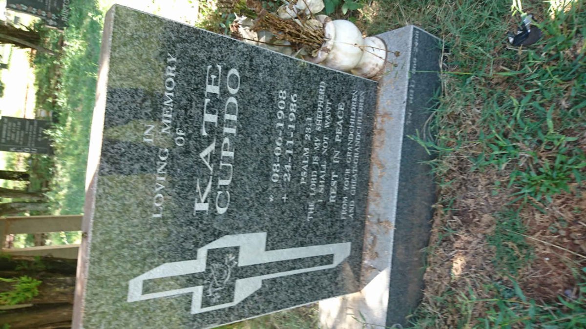 CUPIDO Kate 1908-1986