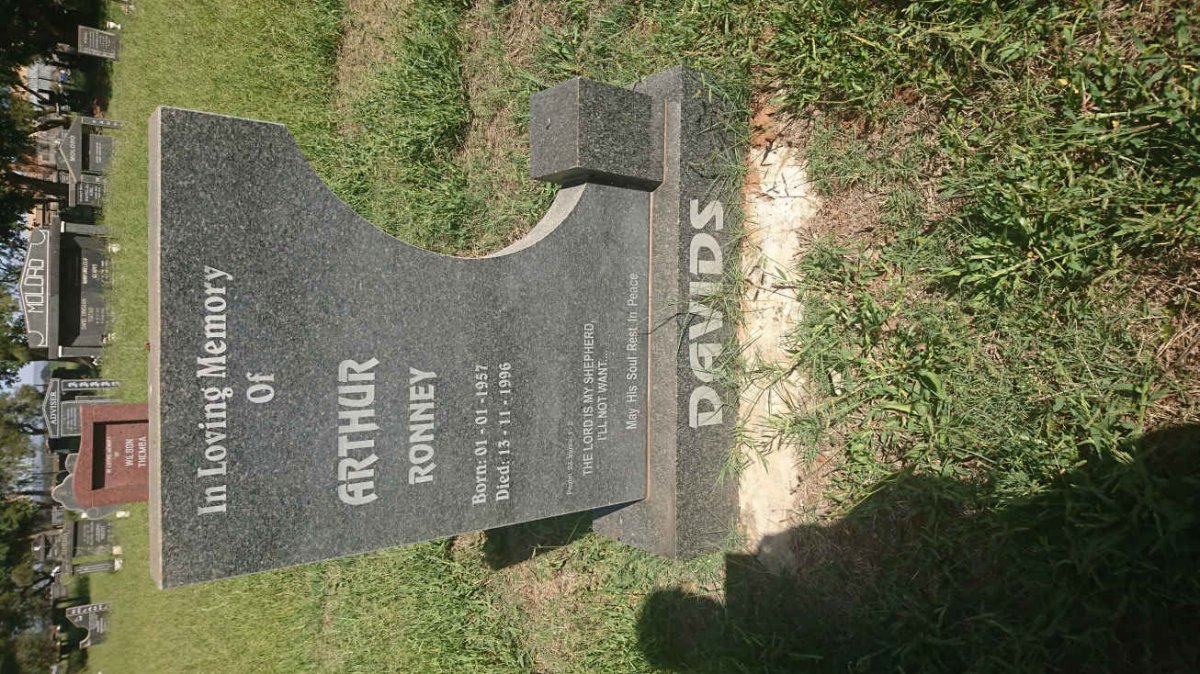 DAVIDS Arthur Ronney 1957-1996