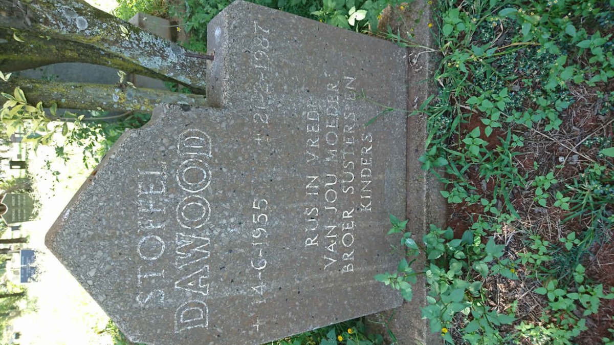 DAWOOD Stoffel 1955-1987