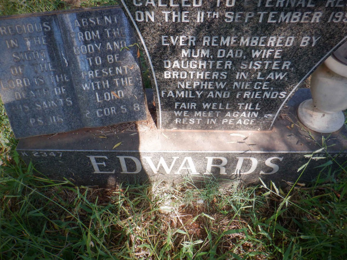 EDWARDS Jerome 1973-1995