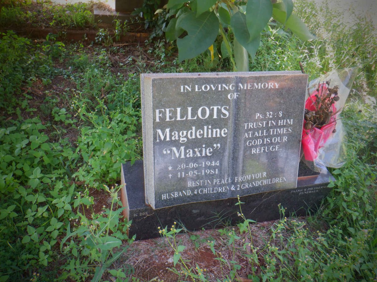 FELLOTS Magdeline 1944-1981