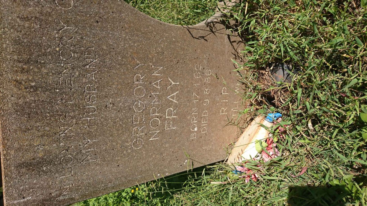 FRAY Gregory Norman 1962-1986