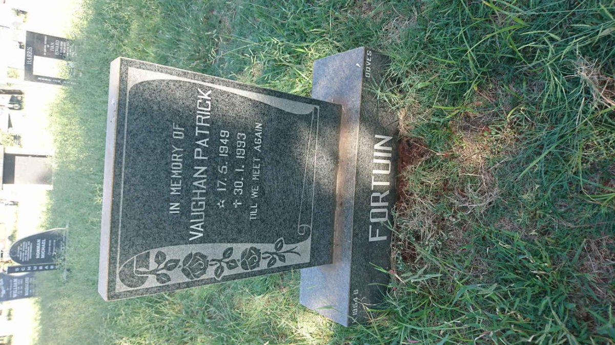 FORTUIN Vaughan Patrick 1949-1993