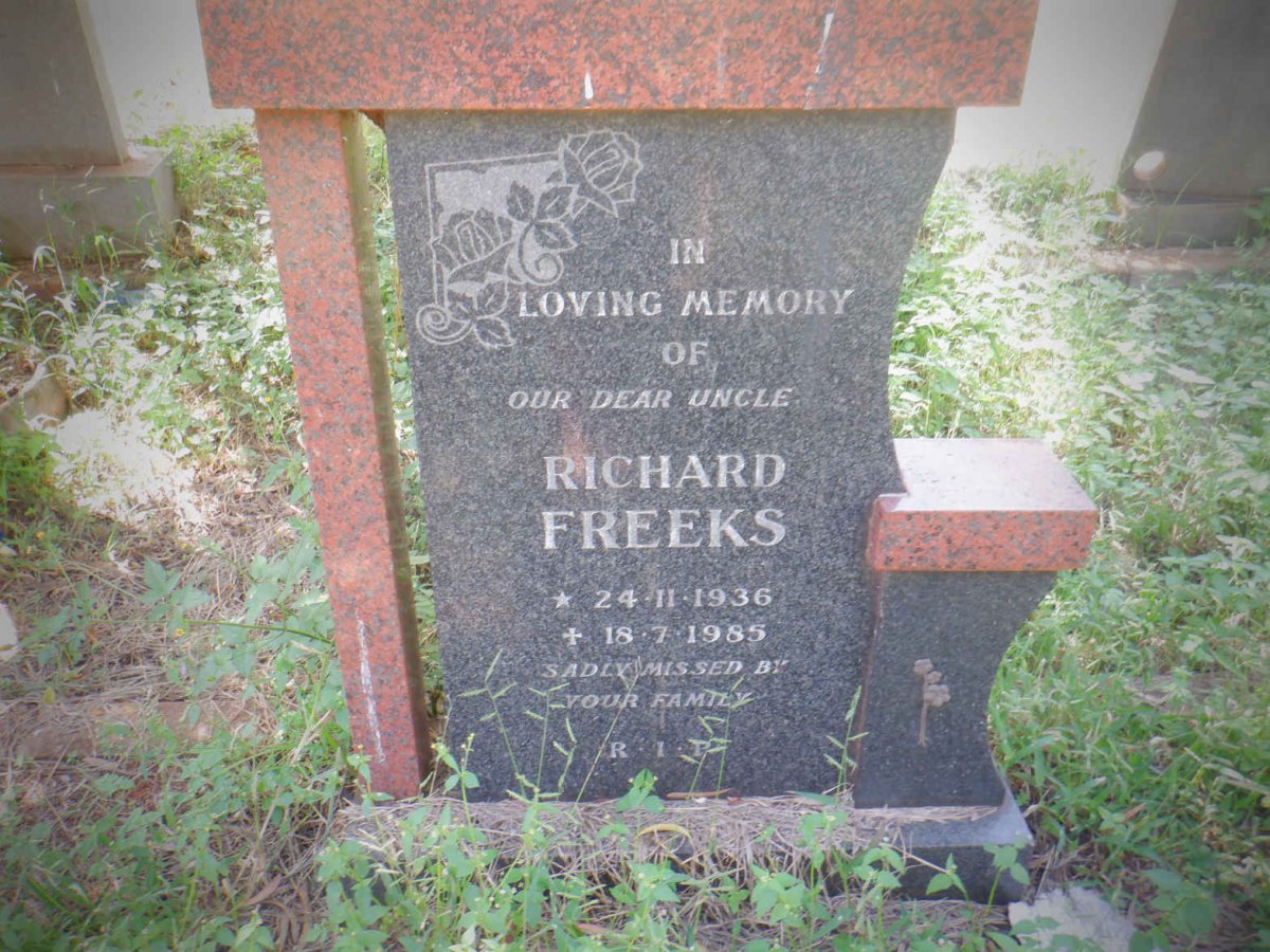 FREEKS Richard 1936-1985
