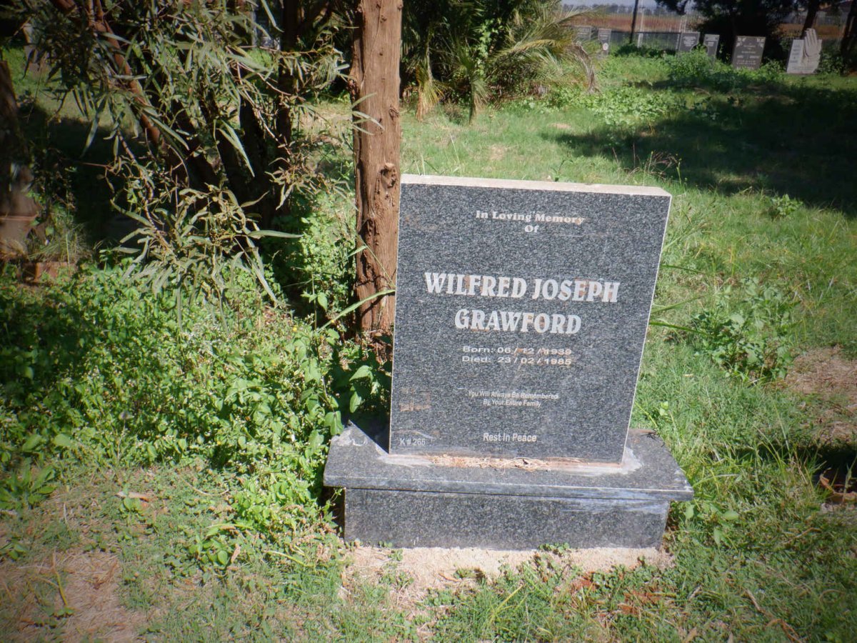 GRAWFORD Wilfred Joseph 1939-1985
