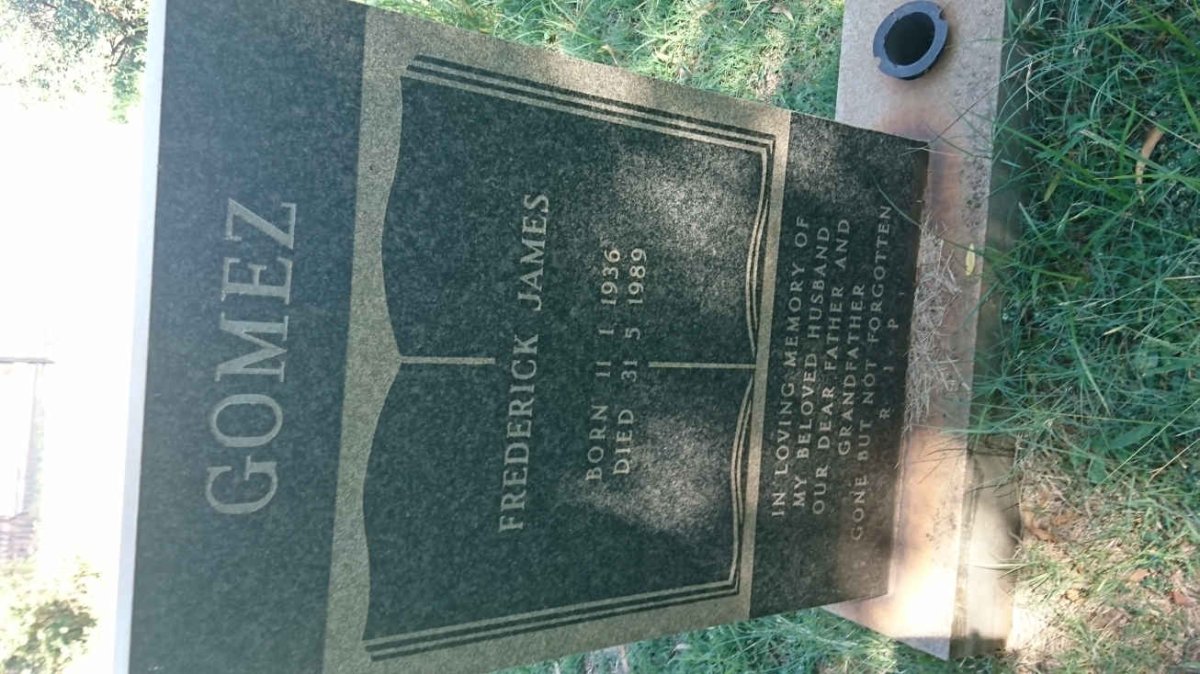 GOMEZ Frederick James 1936-1989
