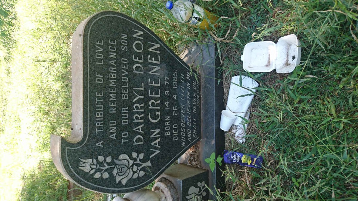 GREENEN Darryl Deon, van 1977-1985