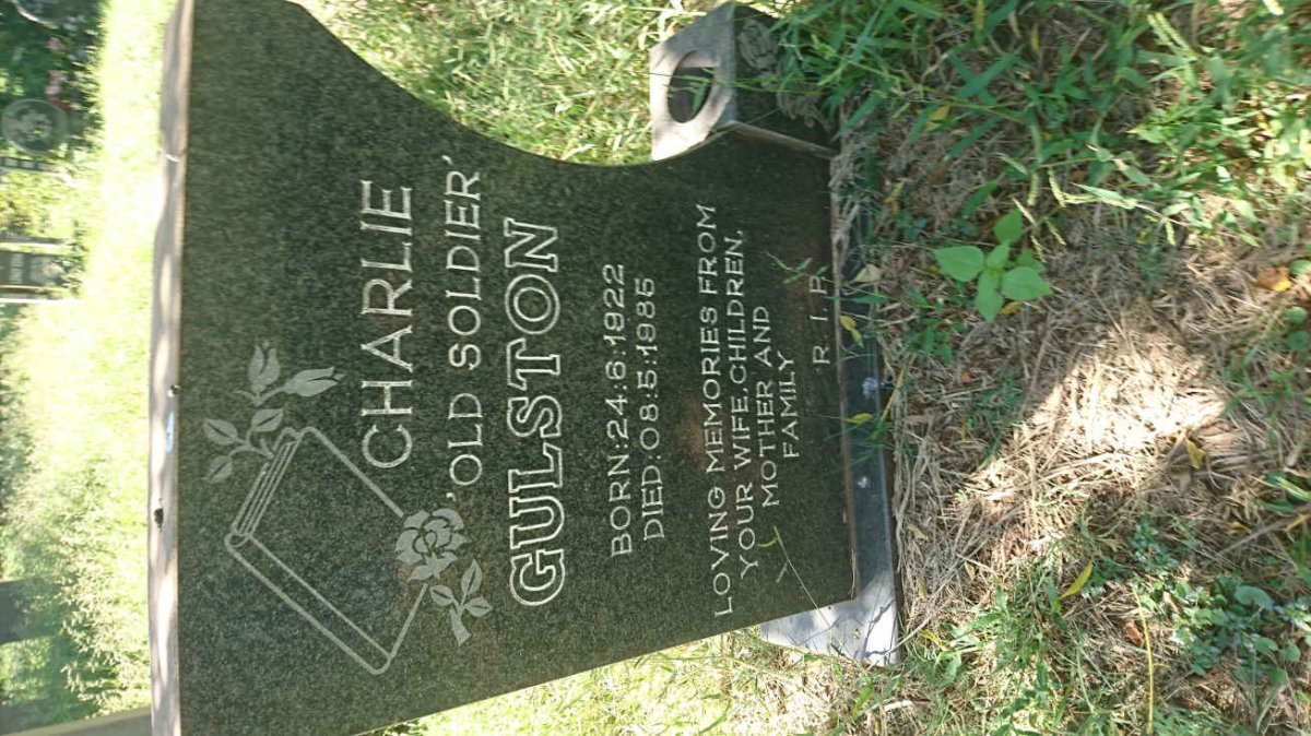 GULSTON Charlie 1922-1985