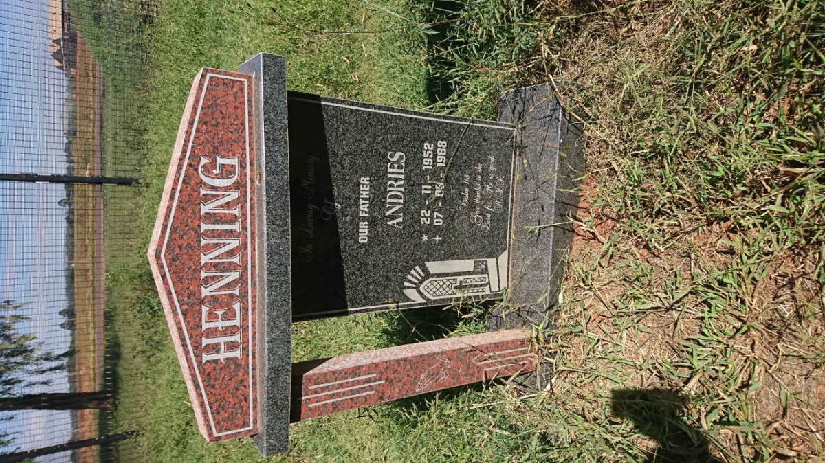 HENNING Andries 1952-1988