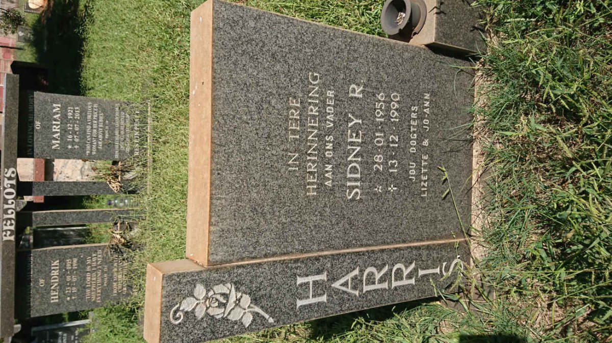 HARRIS Sidney R. 1956-1990