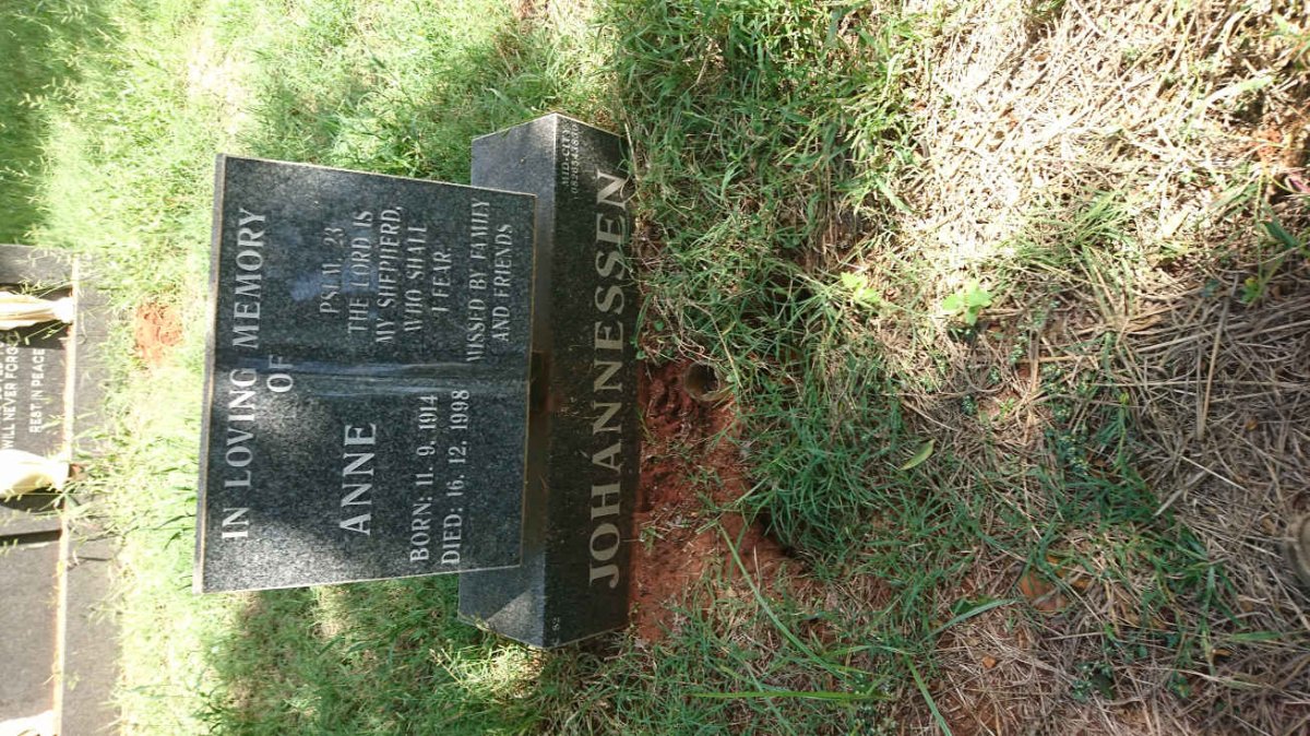 JOHANNESSEN Anne 1914-1998