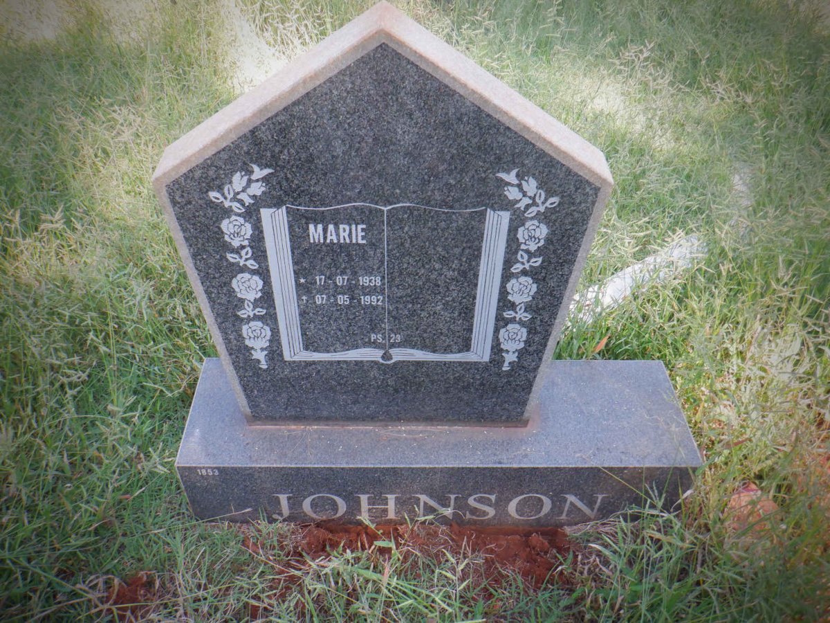 JOHNSON Marie 1938-1992