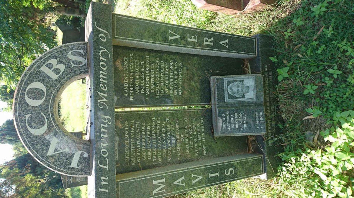 JACOBS Mavis Vera 1929-2014