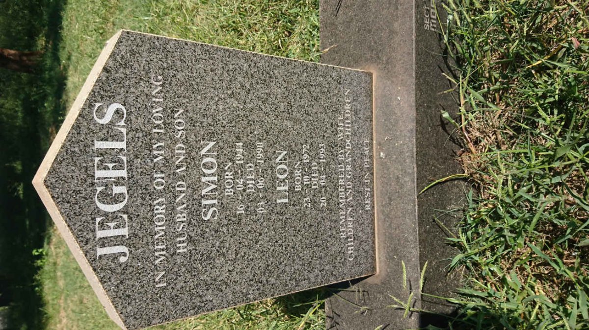 JEGELS Simon 1944-1990 :: JEGELS Leon 1972-1993
