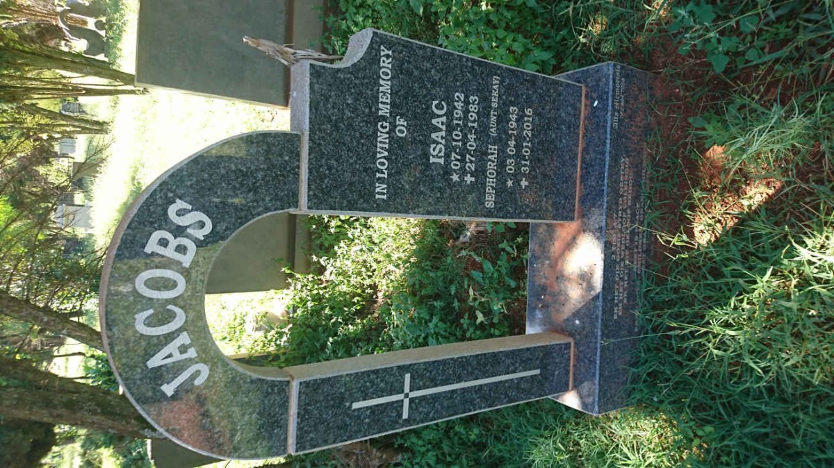 JACOBS Isaac 1942-1983