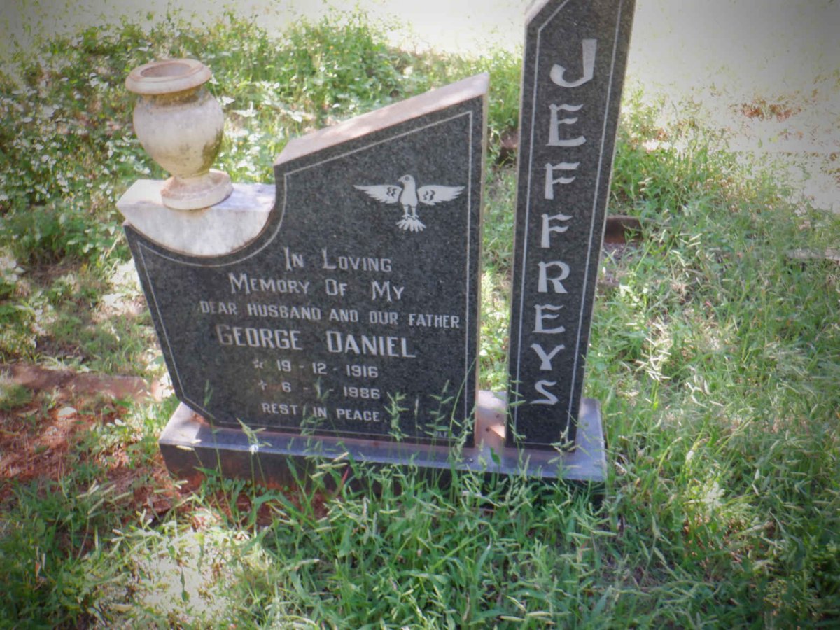 JEFFREYS George Daniel 1916-1986