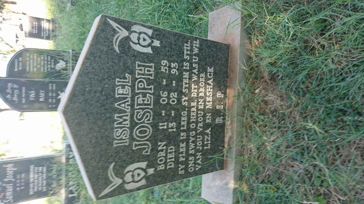 JOSEPH Ismael 1959-1993