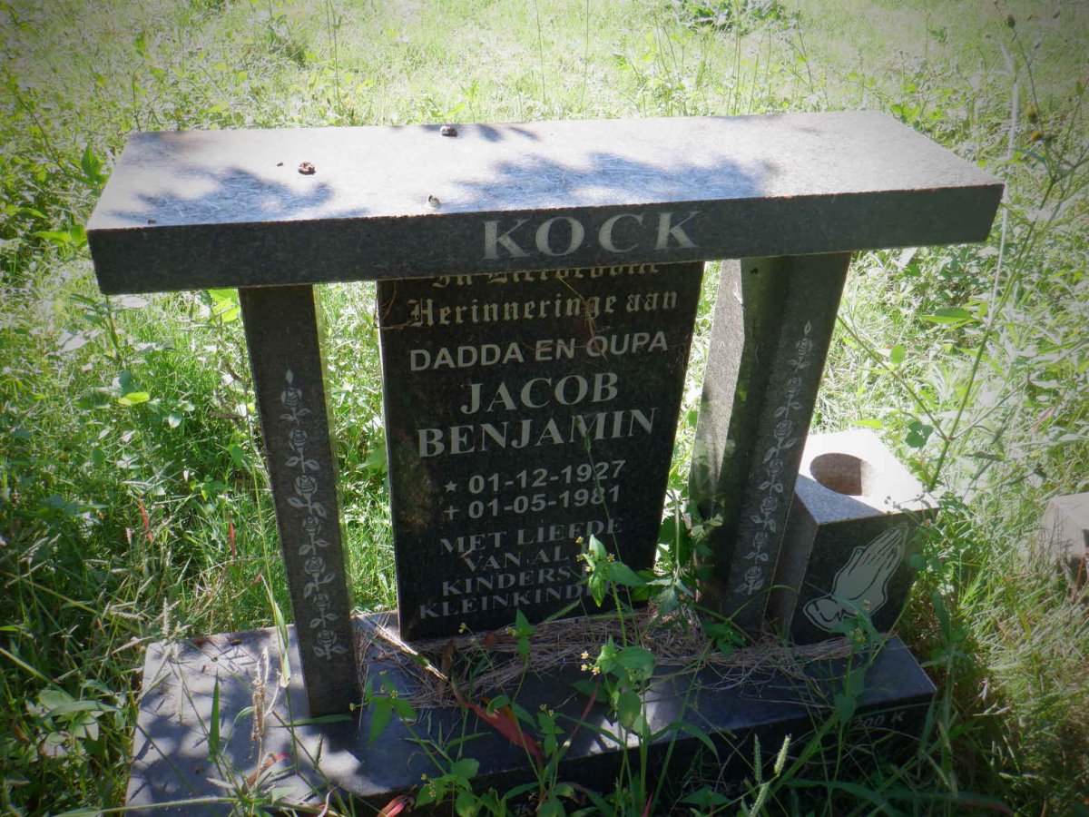 KOCK Jacob Benjamin 1927-1981