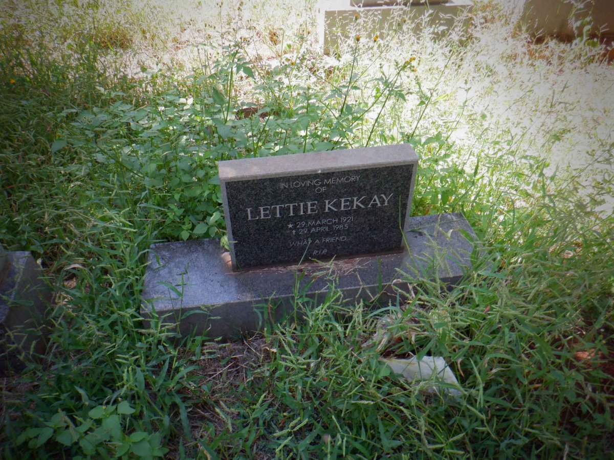 KEKAY Lettie 1921-1985
