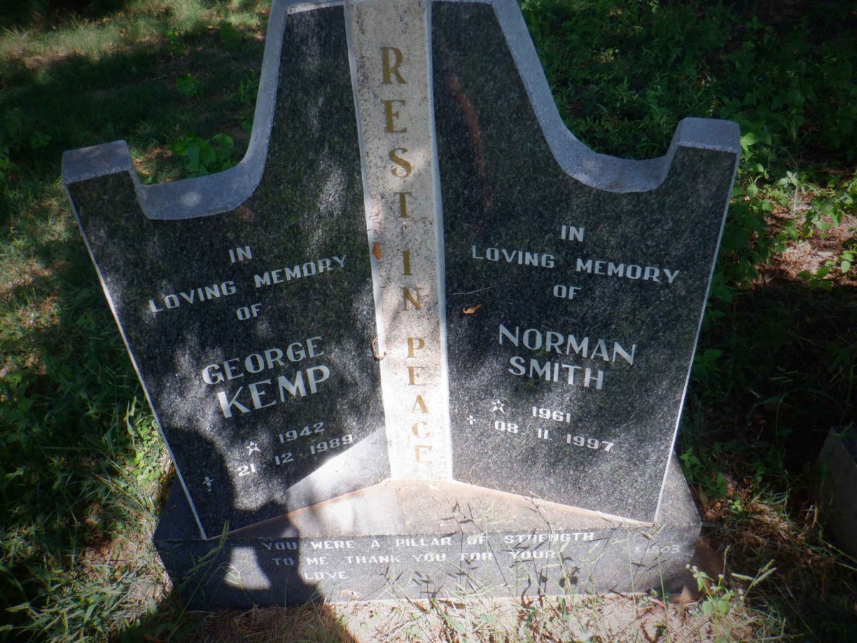 KEMP George 1942-1989 :: SMITH Norman 1961-1997