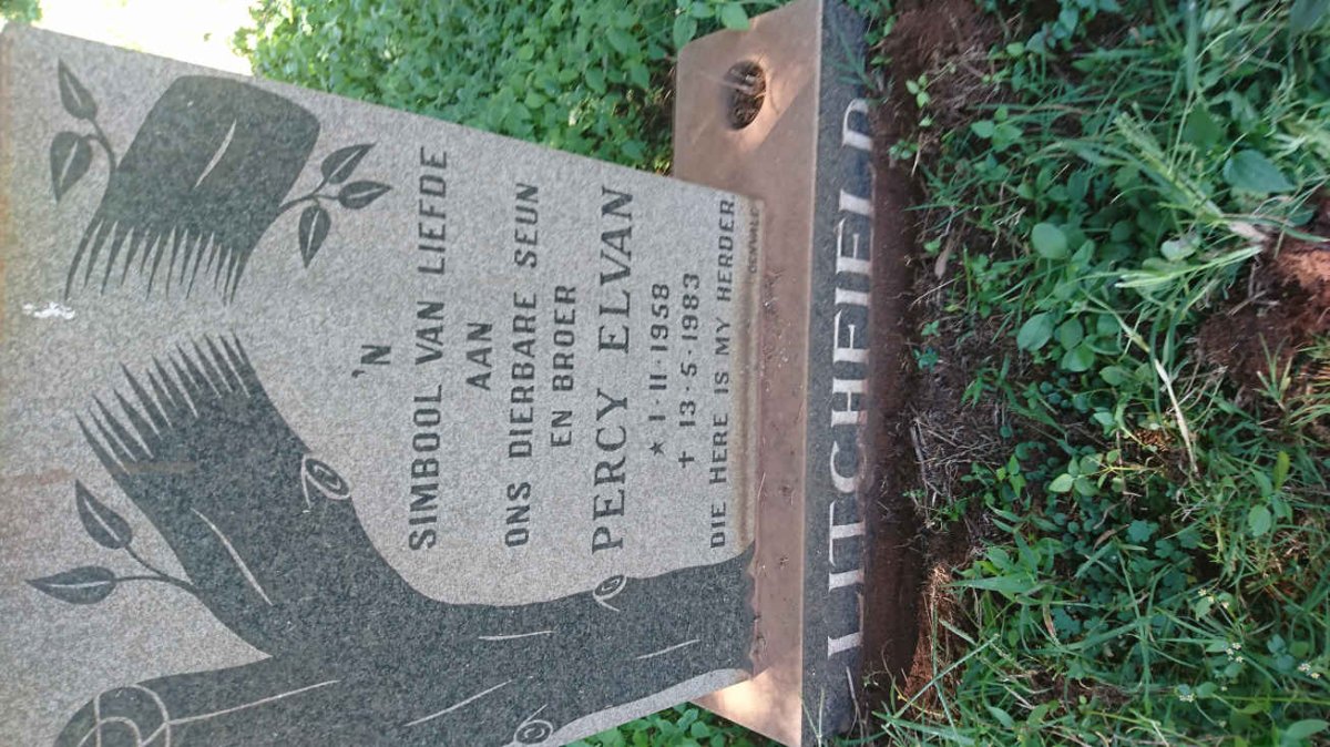LITCHFIELD Percy Elvan 1958-1983