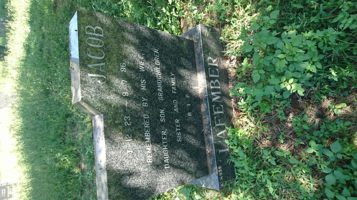 LAFEMBER Jacob 1923-1986