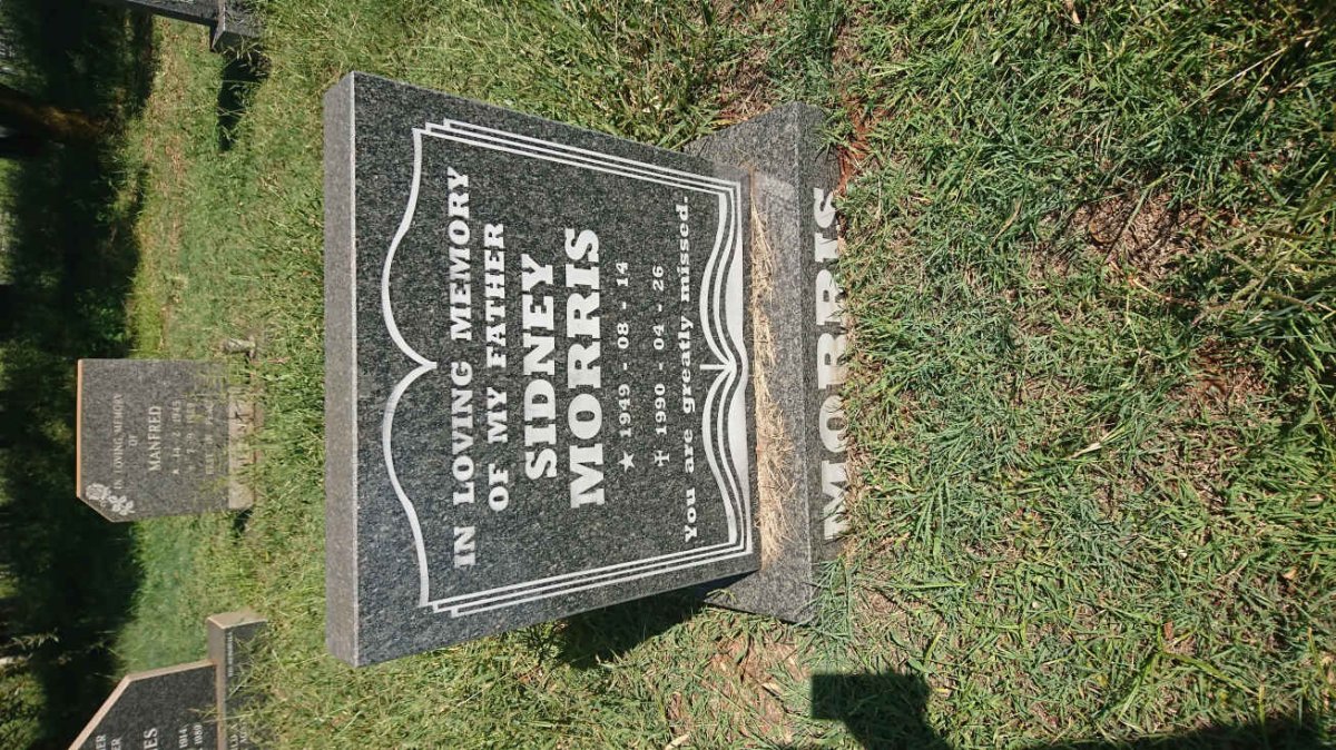 MORRIS Sidney 1949-1990