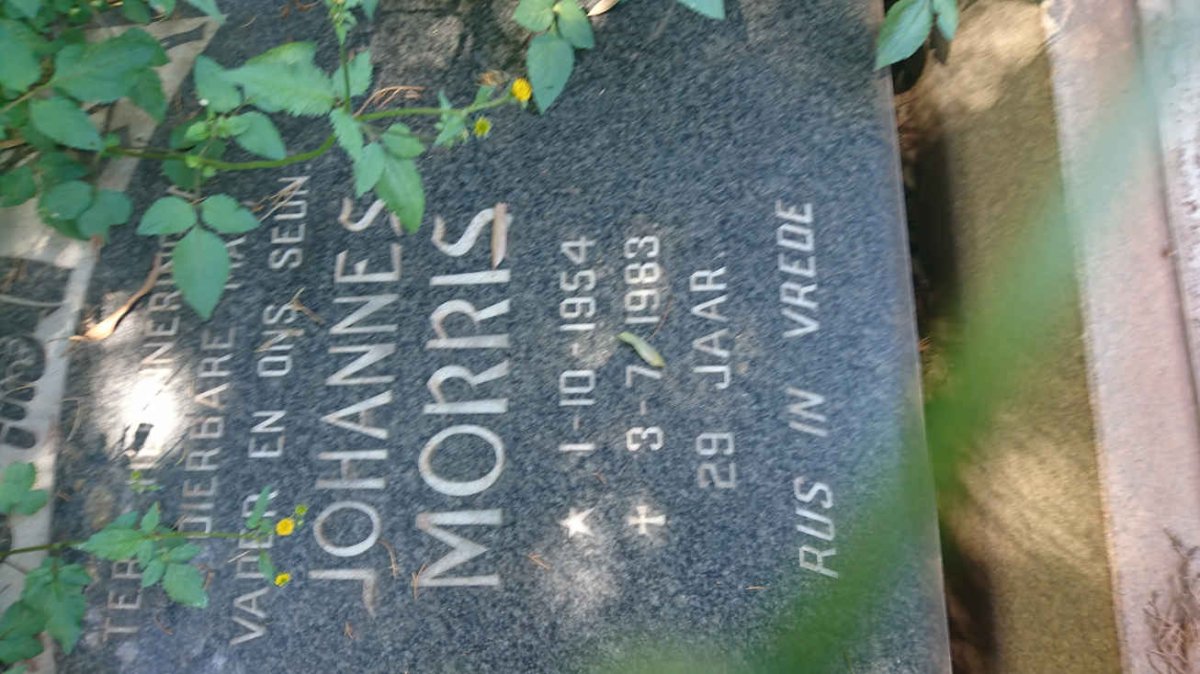 MORRIS Johannes 1954-1983