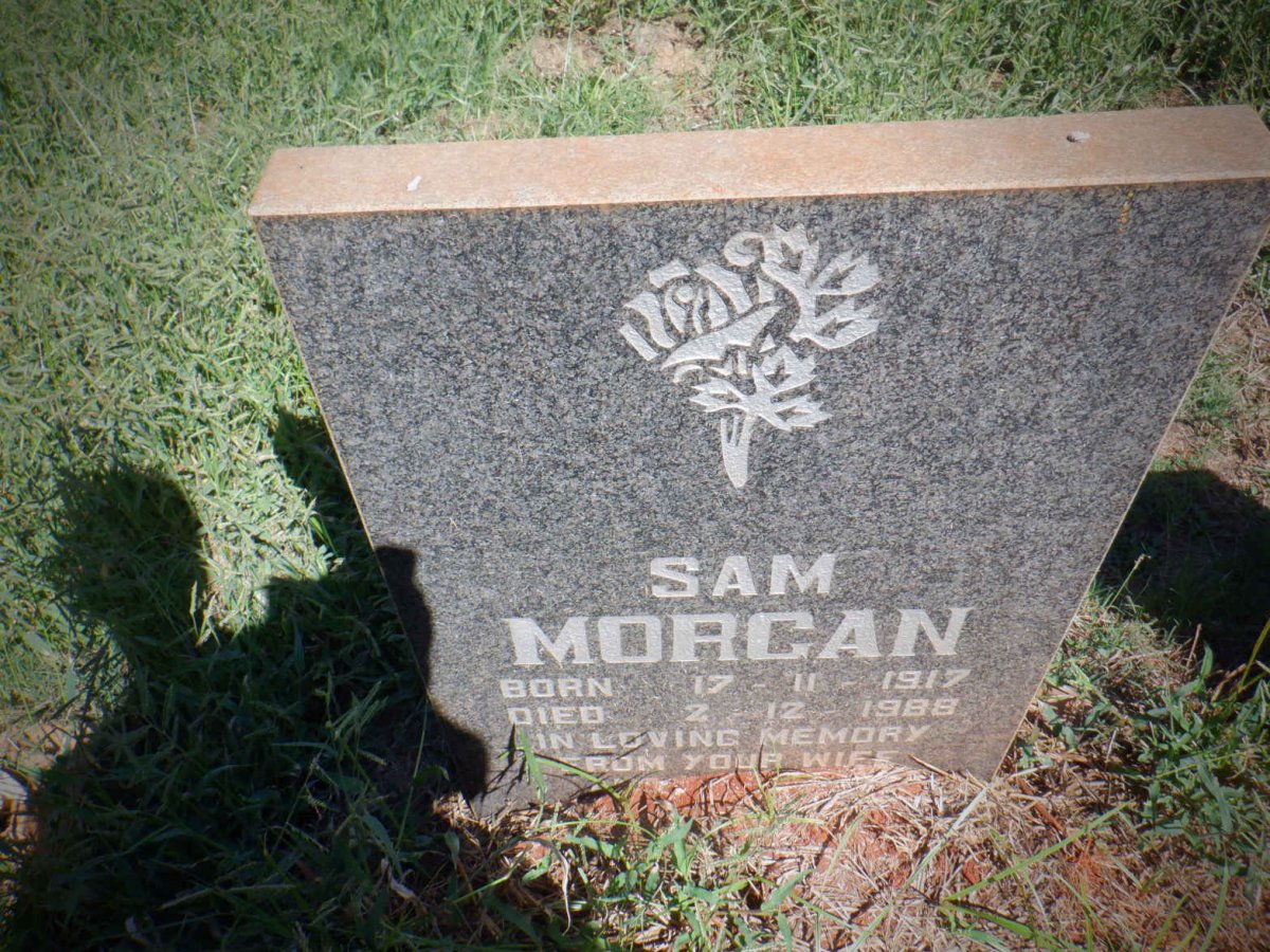MORGAN Sam 1917-1988