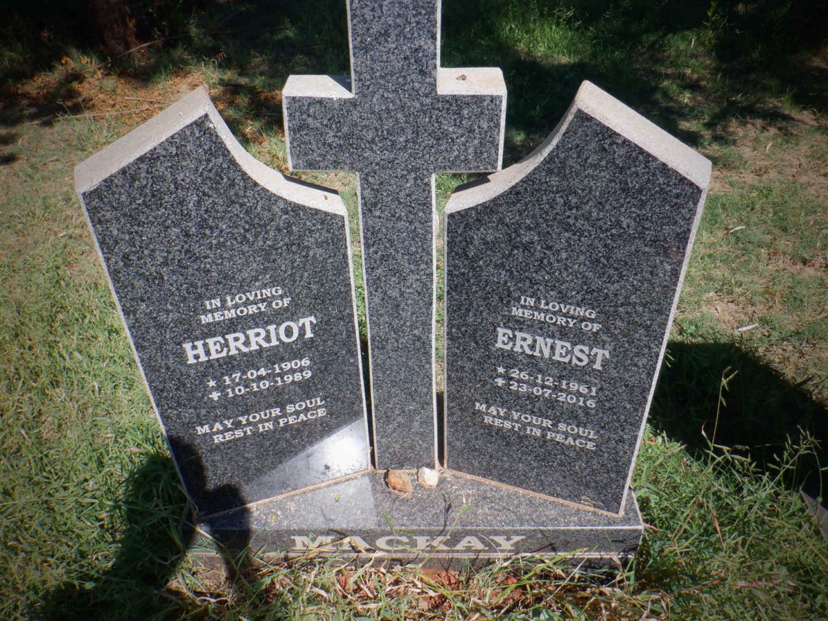 MACKAY Herriot 1906-1989 :: MACKAY Ernest 1961-2016